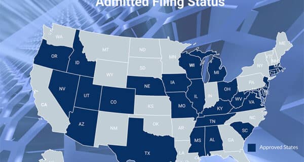 LS Prime Advantage Admitted Filing Status Map